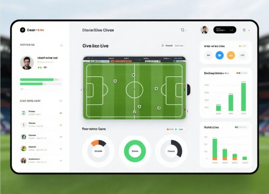 实时监控与战术板示意图