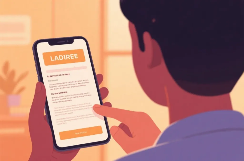 用户在手机上查看平台合规信息